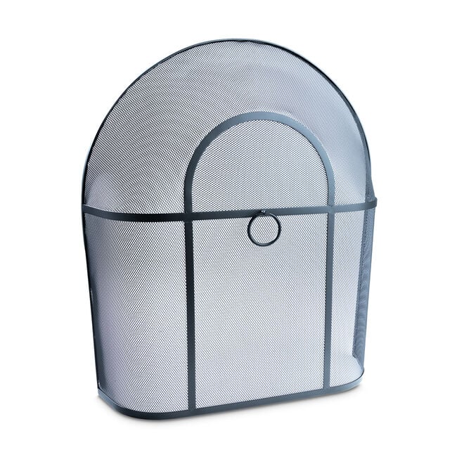 Silverflame  28" Arch Fire Guard Black